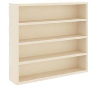 QJBSAVVA Vitrine Murale Beige 40 x 8,5 x 37 cm en Bois d'Ingénierie, Étagère Murale Moderne à 3 Niveaux pour Collections et Décoration, Meuble de Rangement Rectangulaire pour Salon et Bureau