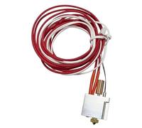Qklyxr Capteur de chaleur du lit chaud Hotend, pour Flsun V400 Delta Hot End Kit d'extrudeuse de remplacement Tube chauffant 24 V 60 W Cartouche chauffante NTC 100