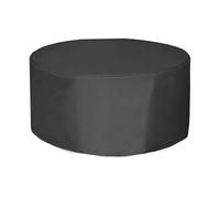 QLECXZI Housse de pour Table Ronde d'extérieur, imperméable et résistante, Facile à Installer, avec Boucle de Serrage en Bas, pour protéger Les Tables, 230x110cm