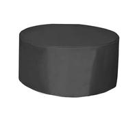 QLECXZI Housse de pour Table Ronde d'extérieur, imperméable et résistante, Facile à Installer, avec Boucle de Serrage en Bas, pour protéger Les Tables, 185x110cm