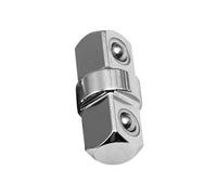QLECXZI Outil de réparation à double tête carrée extérieure, adaptateur de | douille pour joint 3/8 po, portable pour la construction et la menuiserie, manchon convertisseur pour douille pour joint 3/8