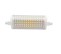 QLEE Ampoule LED R7s 118 mm 30 W Ampoules à intensité variable LED Remplacement halogène 300 W Type J Double extrémité R7s Base équivalente 300 W Projecteur pour sol de garage Lumière chaude