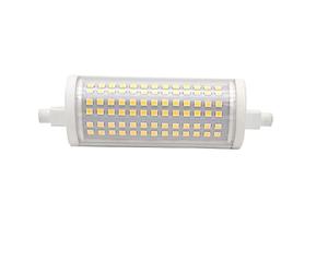 QLEE Ampoule LED R7s 118 mm 30 W Ampoules à intensité variable LED Remplacement halogène 300 W Type J Double extrémité R7s Base équivalente 300 W Projecteur pour sol de garage Lumière chaude