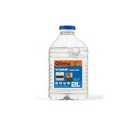 Qlima Kristal Isoparaffine 2 l, combustible premium pour poêles à paraffine, zéro odeur, haute pureté