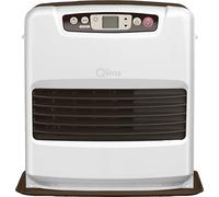 Qlima Laser kachel SRE 4035 TC wit - Poêle à combustible laser liquide portable - 3500 W - 140 m3 - Blanc/Noir