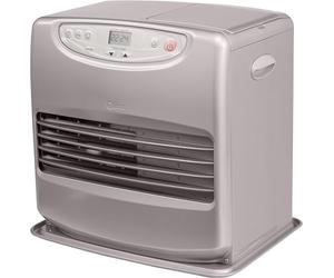 Qlima Laser kachel SRE 8040 TC zilver - Poêle à combustible laser liquide portable 4000 W - Modern - Chauffage d'appoint - 4000 W