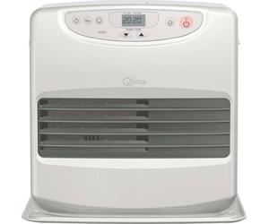 Qlima SRE 8040 TC Chauffage radiant sans mèche - 65-170m³ - 9L - Sécurité enfants, anti-basculement, antigel - Argent - Chauffage | Chauffage laser