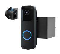 QLoztyse Blink Support de sonnette pour caméra - Support de sonnette vidéo sans fil antivol pour porte d'appartement Support de montage réglable Accessoires sans perçage