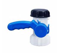 QLoztyse Clapet Résistant aux Produits Chimiques Mécanisme de Sortie Papillon DN50 Robinet Plastique Régulation Débit Adapté, DN40, Interface 62mm, Vanne Papillon En Plastique Monobloc