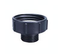 QLoztyse Ibc Valve Adaptateur de Connecteur pour Réducteur de Filetage Accessoire en Plastique pour Conteneur Joint Anti-fuite Intégré Fonction de Conversion