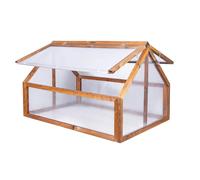 QLS Mini-serre Bois Timber 120x80 Serre Balcon pour herbes aromatiques Tomates 11271