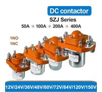 QLYMDDSA Contacteur CC SZJ 50A 100A 200A 300A 400A 1NO 1NC 12V 24V 36V 48V 60V 72V 84V 120V Bobine Simple for Alimentation sans Interruption(SZJ200A,1NO_36V)
