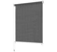 Qnhdfrt 100x140 cm HDPE Outdoor Roller Shade, Vertical Blind, Anthracite