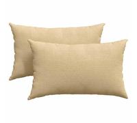 Qnhdfrt 2-Pack Corduroy Throw Pillow Covers 12x20 inch Grey Green