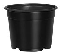 Qnhdfrt 4-inch Black Plastic Nursery Pots, 50-Pack