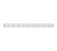 Qnhdfrt 6x82ft Green PVC Coated Galvanized Steel Wire Mesh Garden Fence