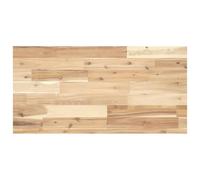 Qnhdfrt 80x40cm Untreated Solid Acacia Wood Vanity Top