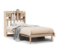 Qnhdfrt 90x190cm Solid Pine Bed Frame with Storage Headboard & Drawers | Features a supportive slatted base and built-in underbed storage, ideal for kids, teens, or adults in small spaces.