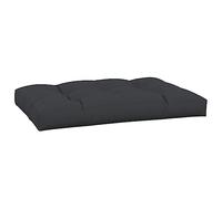 Qnhdfrt Black Polyester Pallet Cushion, 120x80x12 cm Outdoor Seat Pad