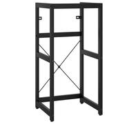 Qnhdfrt Black Powder-Coated Iron Bathroom Sink Stand