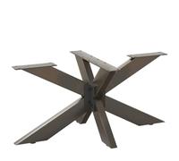 Qnhdfrt Black Steel Spider Coffee Table Base