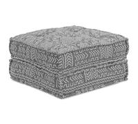 Qnhdfrt Canapé modulaire, gris clair, 70 x 70 x 36 cm, en tissu, moderne, avec détails de boutons et housse respirante, peu encombrant, meuble de salon, pour petits espaces et lounge