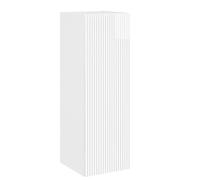 Qnhdfrt Glossy White Engineered Wood Wall Mounted Bathroom Cabinet