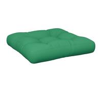 Qnhdfrt Green Polyester Pallet Cushion, 58x58x10 cm Outdoor Seat Pad