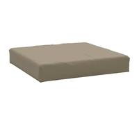 Qnhdfrt Oxford Fabric Pallet Cushion 60x60cm, Outdoor Seat Pad, Taupe