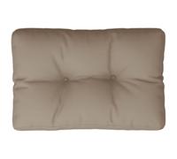 Qnhdfrt Pallet Sofa Cushion, 50x40x12cm Taupe Polyester Seat Pad