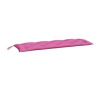 Qnhdfrt Pink Oxford Fabric Outdoor Bench Cushion, 150x50x7 cm