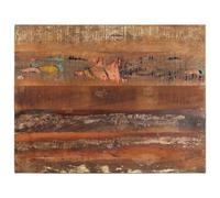 Qnhdfrt Reclaimed Solid Wood Rectangular Table Top, 90x70 cm