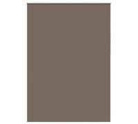 Qnhdfrt Silver Coated Thermal Blackout Roller Shade, 65 x 91 inch, Coffee