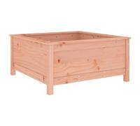Qnhdfrt Solid Douglas Fir Wood Square Raised Garden Bed