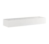 Qnhdfrt Stainless Steel Raised Garden Bed, 110x31x16 in Bottomless Planter | Features an open base design ideal for growing vegetables, flowers, and herbs on the patio or balcony.