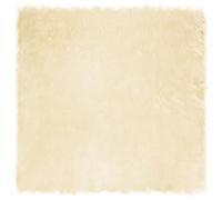 Qnhdfrt Tapis Salon Fausse Fourrure Peau de Mouton - Grand Tapis Carré Shaggy Poils Longs Crème 200 x 200 cm - Tapis de Chambre Chaud en Polyester Doux pour Intérieur Cosy