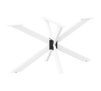 Qnhdfrt White Steel Spider Dining Table Base