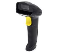 Qoltec 50853 Laser Barcode Scanner 1d 2d Black