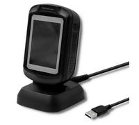 Qoltec 50864 lecteur de code-barres Lecteur de code-barres fixe 1D/2D LED Noir