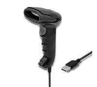 Qoltec 50866 Laser Barcode Reader 1D | CCD | USB | Noir