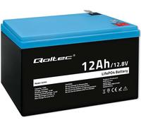 Qoltec LiFePO4 Lithium-Iron-Phosphate Battery 12.8V 12Ah 153.6Wh with BMS