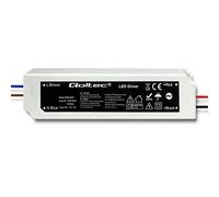 Qoltec Source d'alimentation à impulsion LED IP67 60 W 12 V 5 A étanche pour bandes LED, modules, panneaux, bandes, ampoules LED, 50942