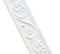 QOXEZY Bande de plinthe en mousse 230 cm pour décoration murale | Installation décollez et appuyez sans colle, clous ou outils nécessaires - il suffit de nettoyer et de l'appliquer.
