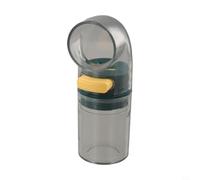 QOXEZY Bouteille d'assaisonnement pour salière et poivrière, design rechargeable, distribution précise du sel, utilisation pour la cuisine, le barbecue, facile à nettoyer, compacte et élégante