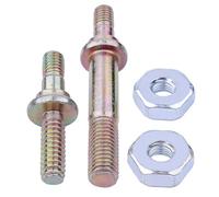 QOXEZY Écrou de tige pour tronçonneuse Stihl 029 039 MS290 MS310 MS390 Farm Chainsaw - Goujon long et court avec 2 écrous de barre, compatible avec pièce n° 1127 664 2400 2405 0000 955 0801