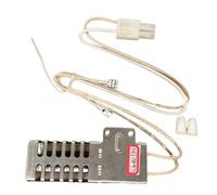 QOXEZY Électrode de rechange pour four à gaz pour chauffage de grill - Module d'allumage à bouton poussoir Blanc 15 x 15 x 3 cm