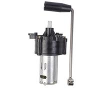 QOXEZY Générateur à manivelle pour turbine éolienne hydraulique 6 V-24 V 20 | Ce générateur à manivelle convertit l'énergie mécanique en courant électrique pour charger les appareils et fournir de