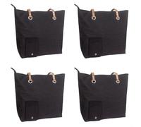QOXEZY Grand sac à vin portable avec distributeur de boissons, intérieur rembourré pour un transport sûr, pour les pique-niques, les essentiels en plein air (4)