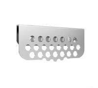 QOXEZY Grille anti-éclaboussures de graisse | Protection en acier pour barbecue à dessus plat | Garde la zone de cuisson propre et empêche les éclaboussures d'huile pendant les grillades en plein air