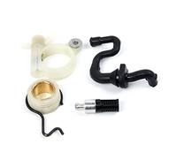 QOXEZY Kit de 4 pièces de pompe à huile pour tronçonneuse MS251 MS231 MS231C MS251C MS251C, comprend un tube à huile, une roue à vis sans fin, un filtre à huile